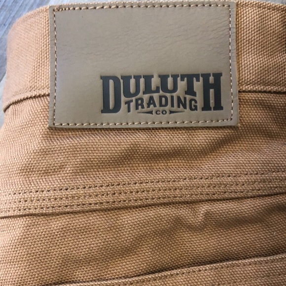 Duluth Mens fire hose flannel lined 5 pocket pants - Picture 3 of 5